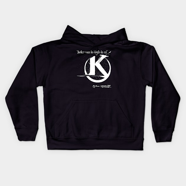 Get your fingers out of your ass! Kids Hoodie by Panthox